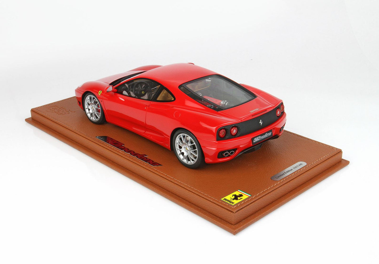 BBRModels - Ferrari 360 Modena 1999 rosso Corsa 322 con vetrinetta