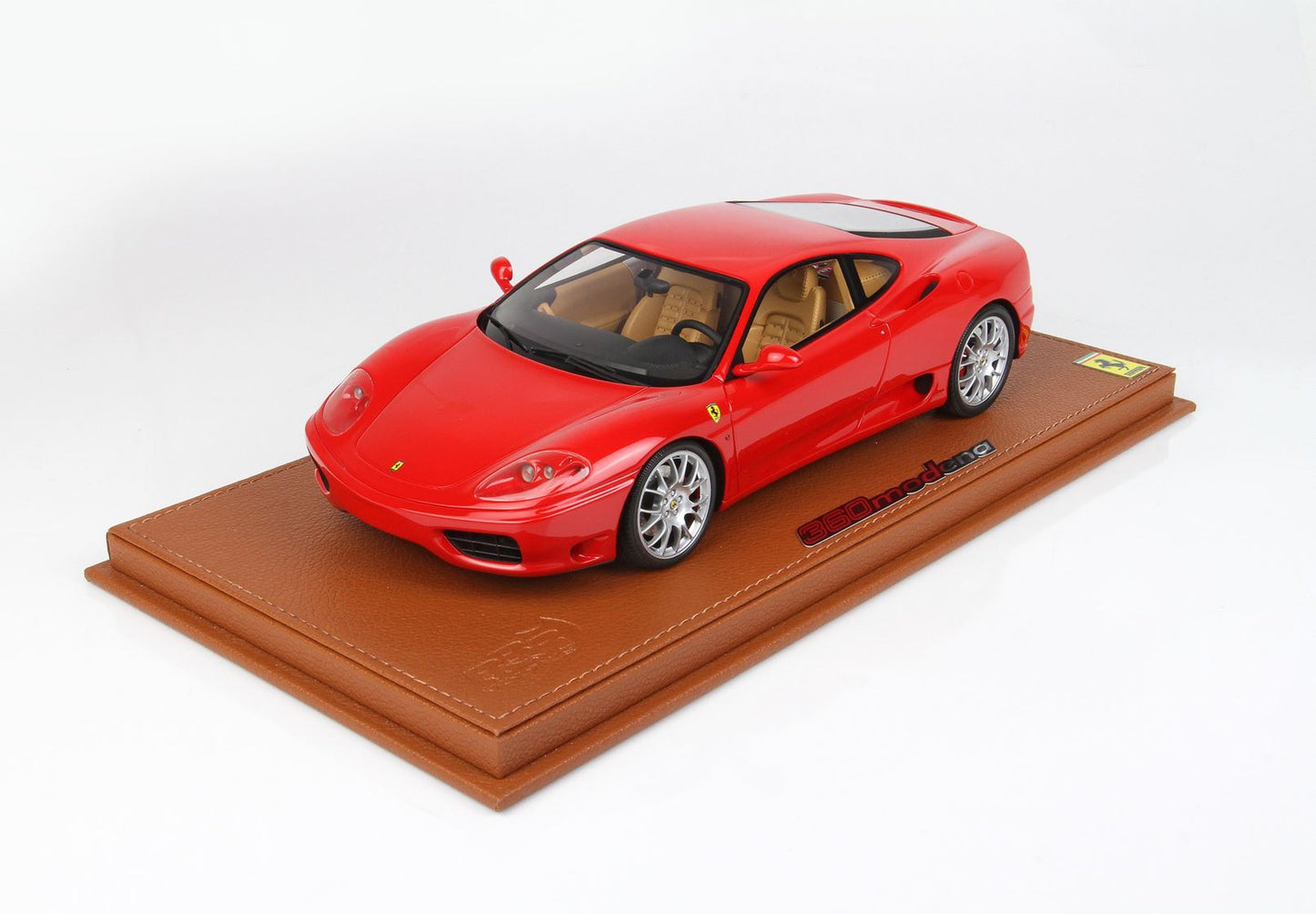 BBRModels - Ferrari 360 Modena 1999 rosso Corsa 322 con vetrinetta