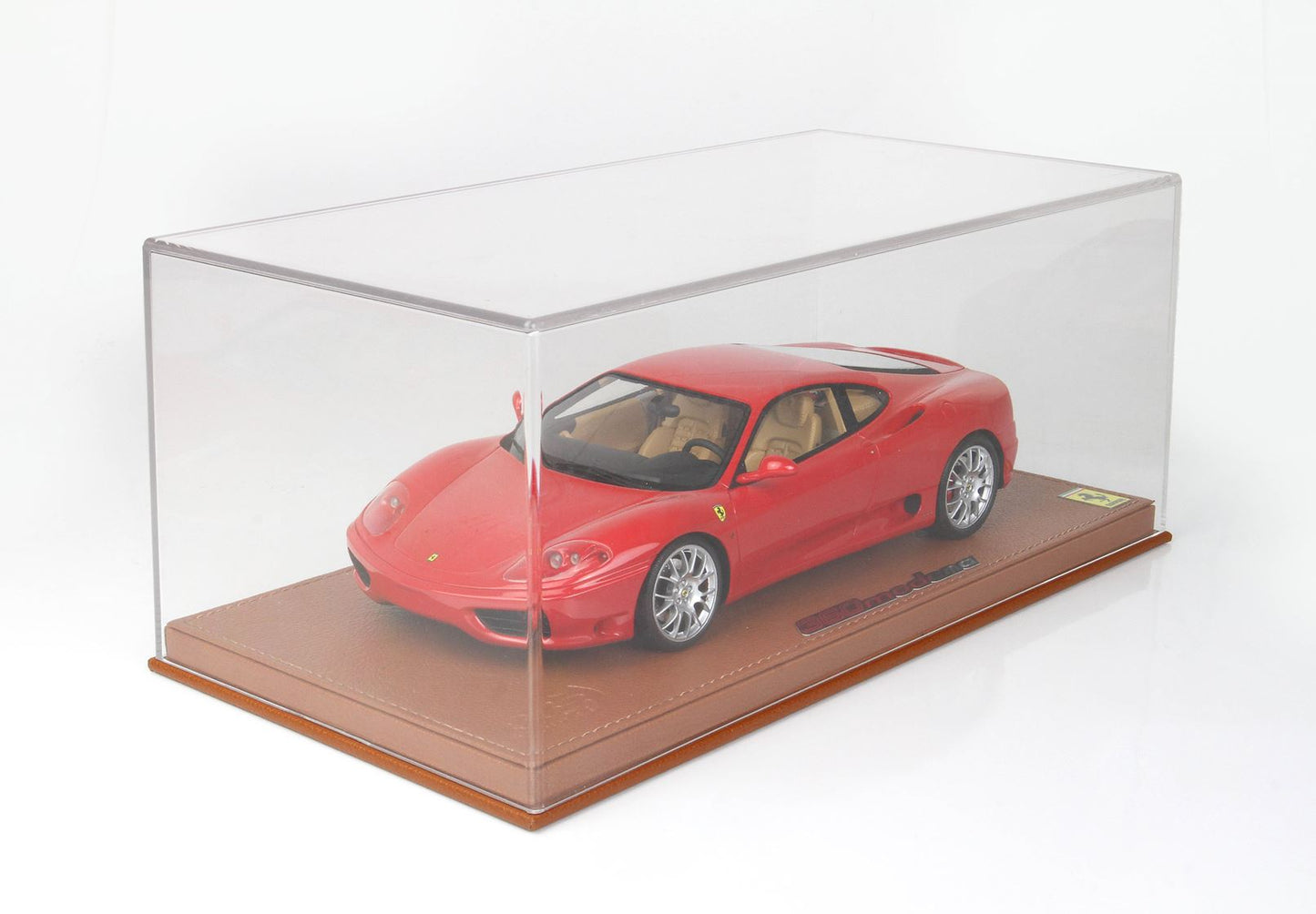 BBRModels - Ferrari 360 Modena 1999 rosso Corsa 322 con vetrinetta