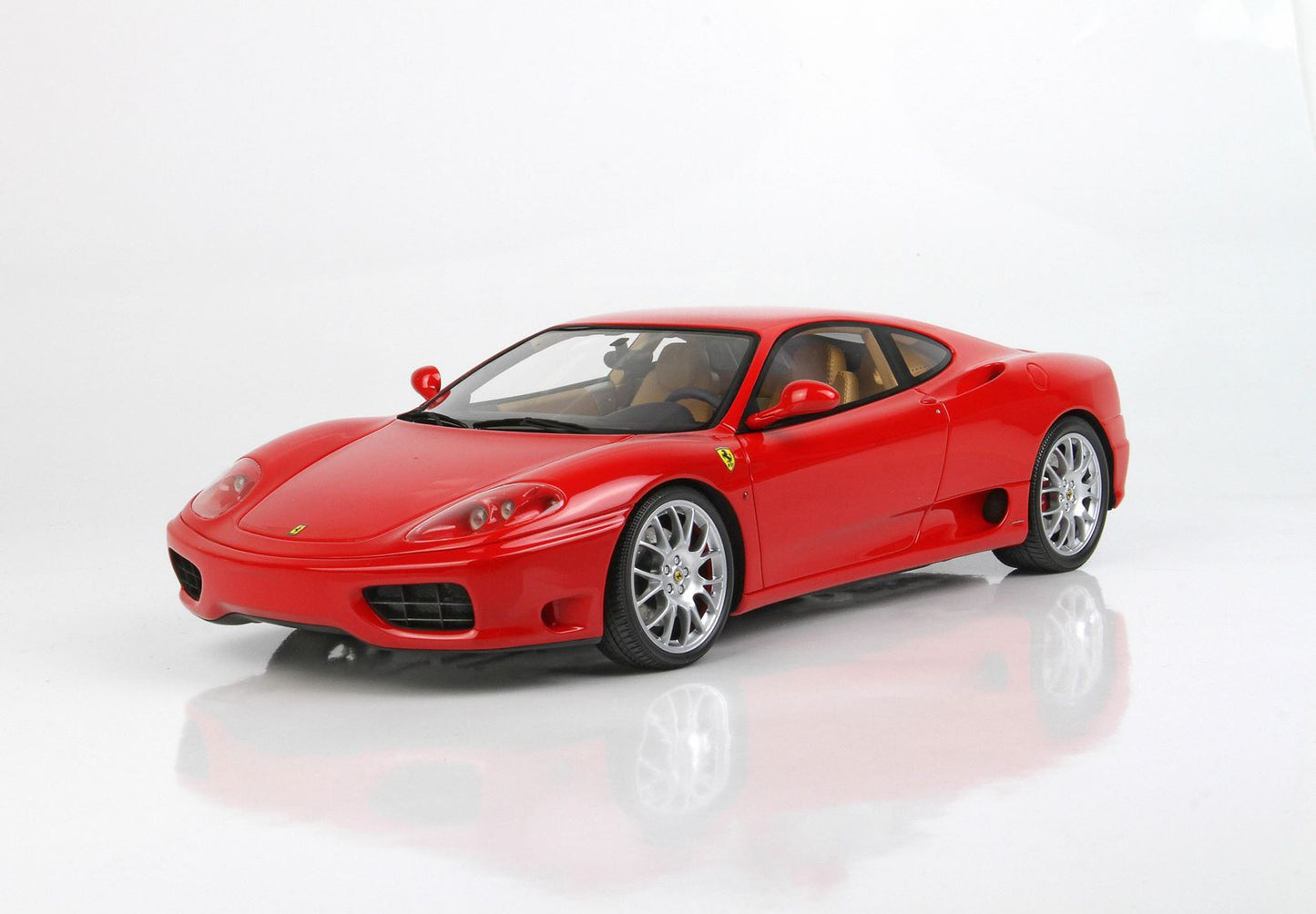 BBRModels - Ferrari 360 Modena 1999 rosso Corsa 322 con vetrinetta