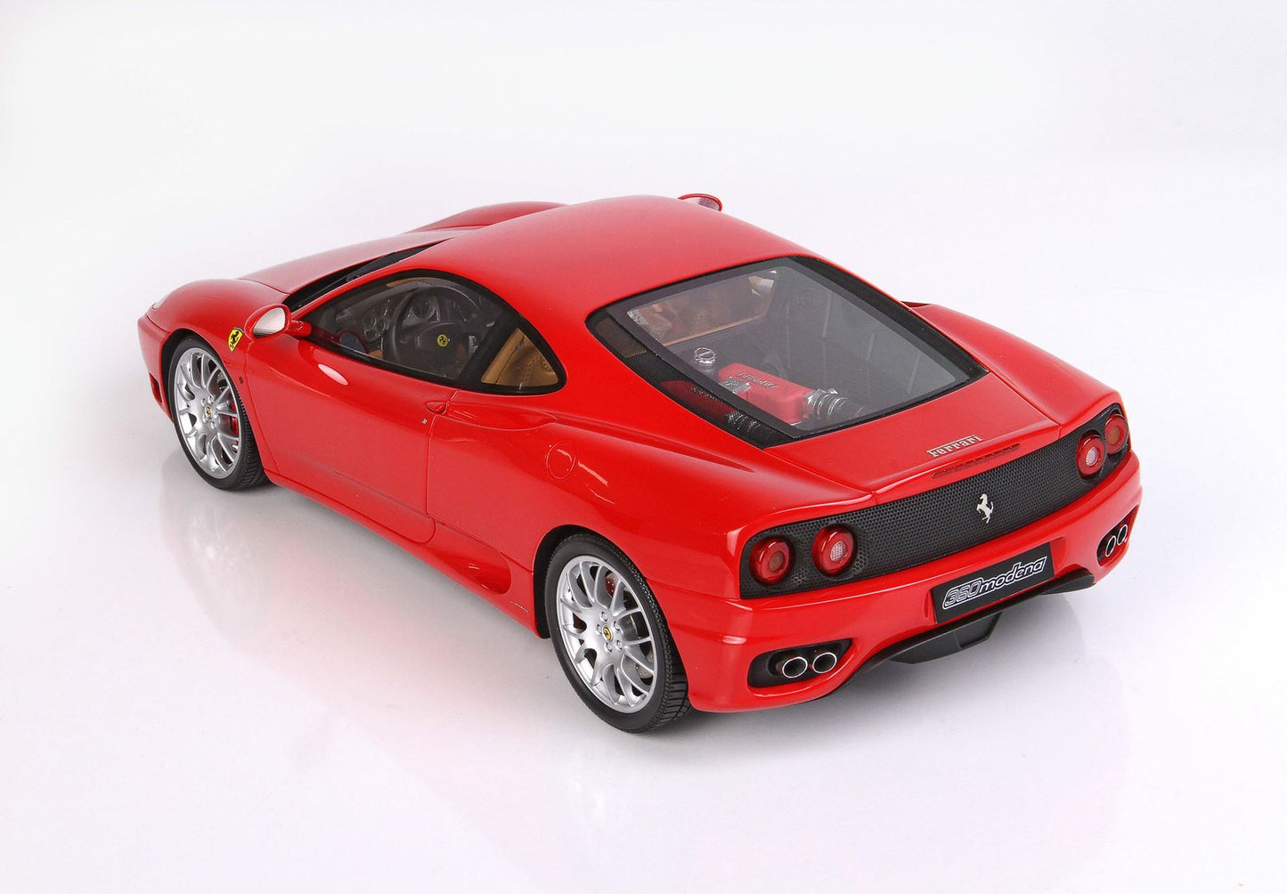 BBRModels - Ferrari 360 Modena 1999 rosso Corsa 322 con vetrinetta