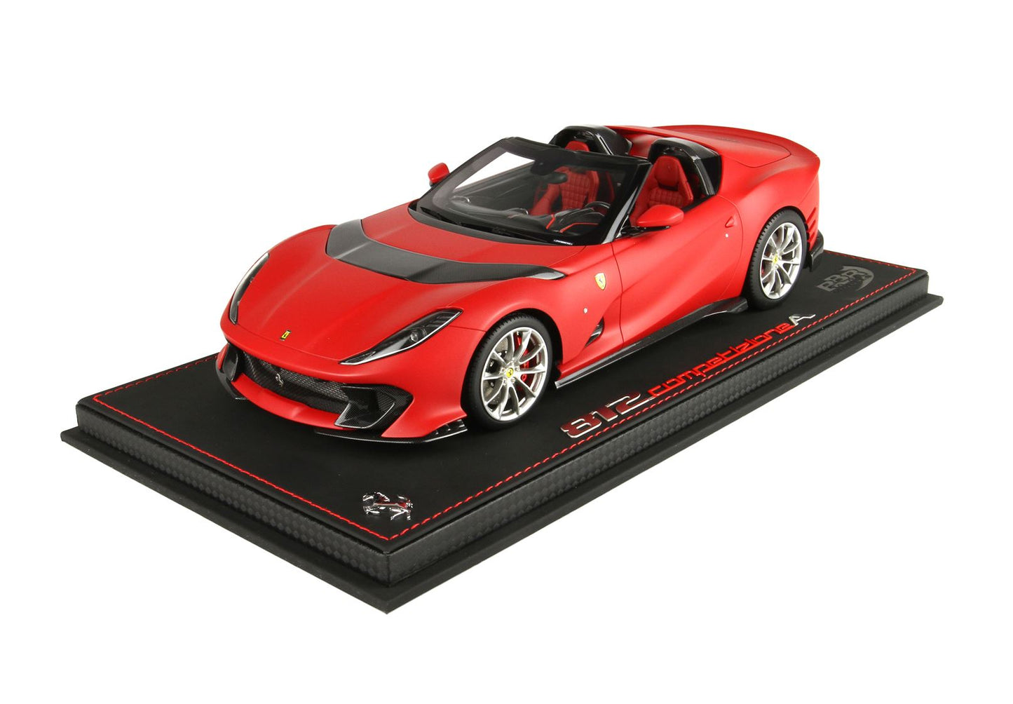 BBR-MODELS - Ferrari 812 Competizione Aperta Rosso Ferrari F1 -75