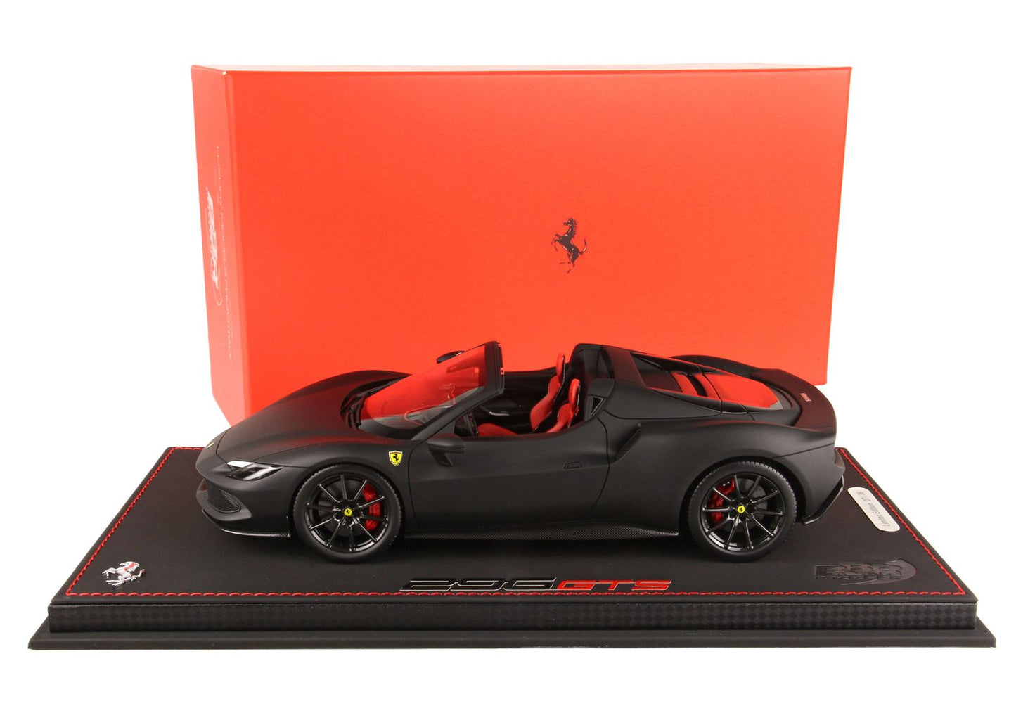 Ferrari 296 GTS Nero Opaco 1/18