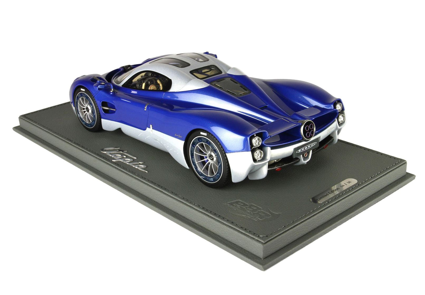 BBRModels - Pagani Utopia M208 Metallic Blue con vetrinetta