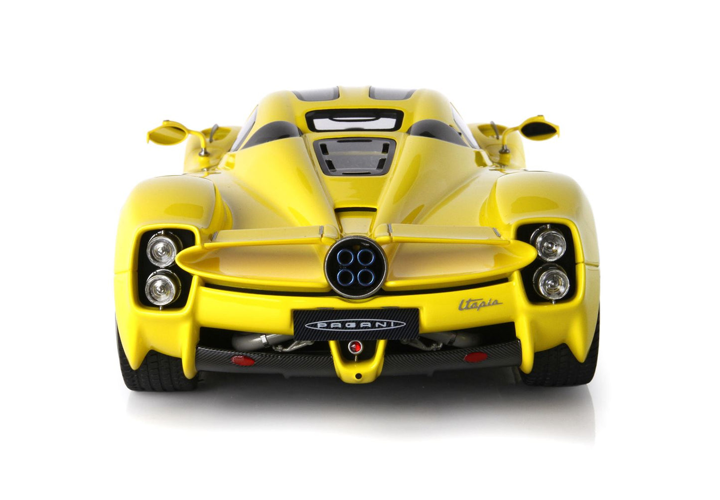 BBRModels - Pagani Utopia Giallo Vetrinetta inclusa