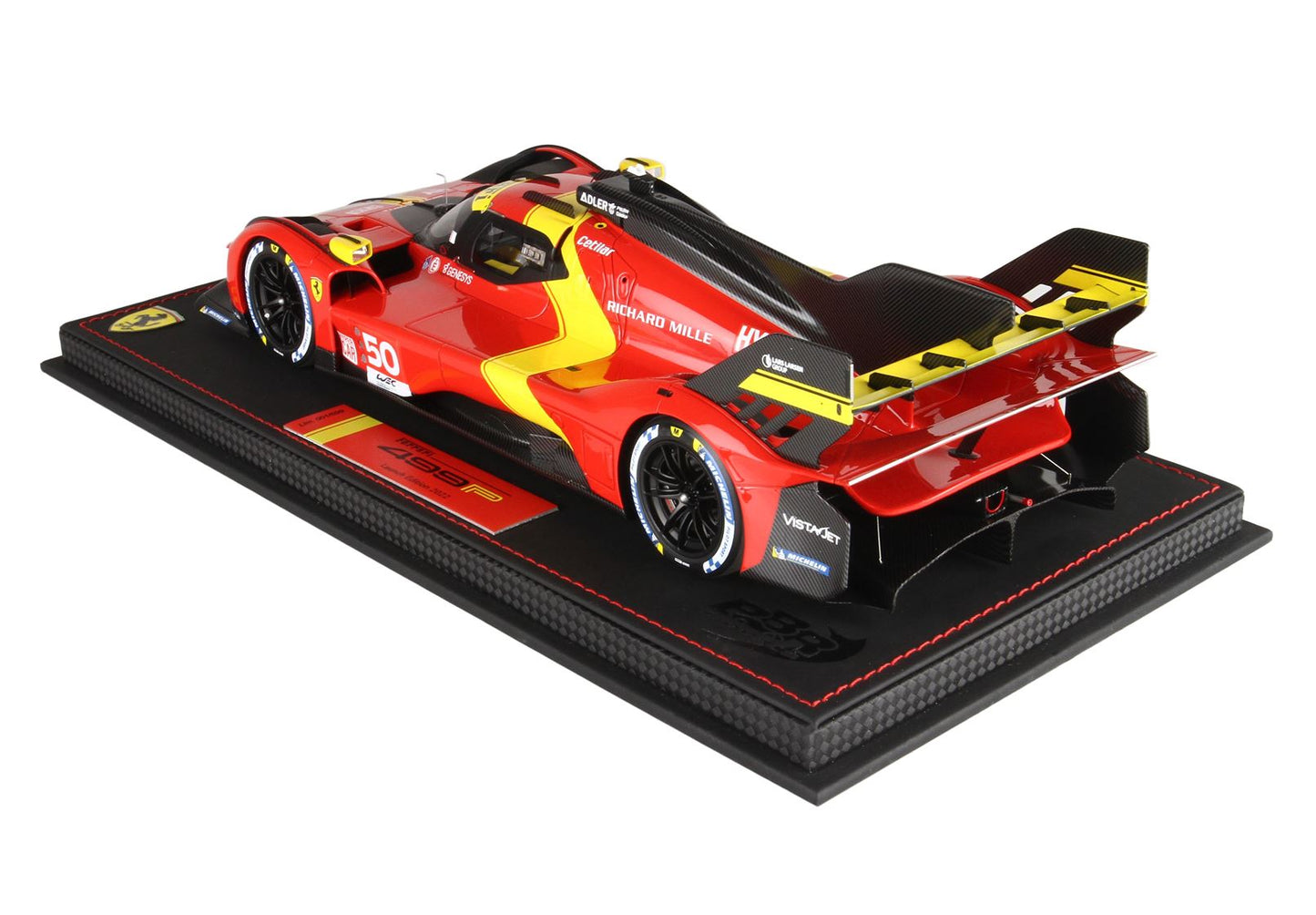 BBRModels - Ferrari 499P Hypercar 2022 Launch Edition con Vetrinetta