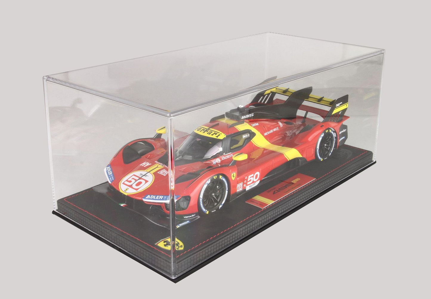 BBRModels - Ferrari 499P Hypercar 2022 Launch Edition con Vetrinetta