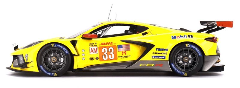 CHEVROLET CORVETTE C8.R #33 LMGTE AM WINNER WEC 1000 MILES OF SEBRING 2023 TOP SPEED