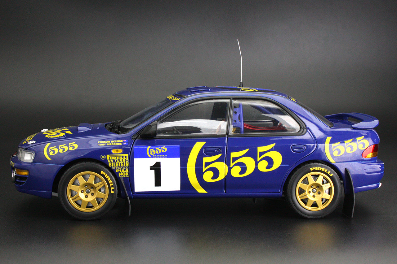 Sun Star Subaru Impreza 555 - #1 P.Bourne/T.Sircombe- Winner Rally Hong Kong Beijing 1994