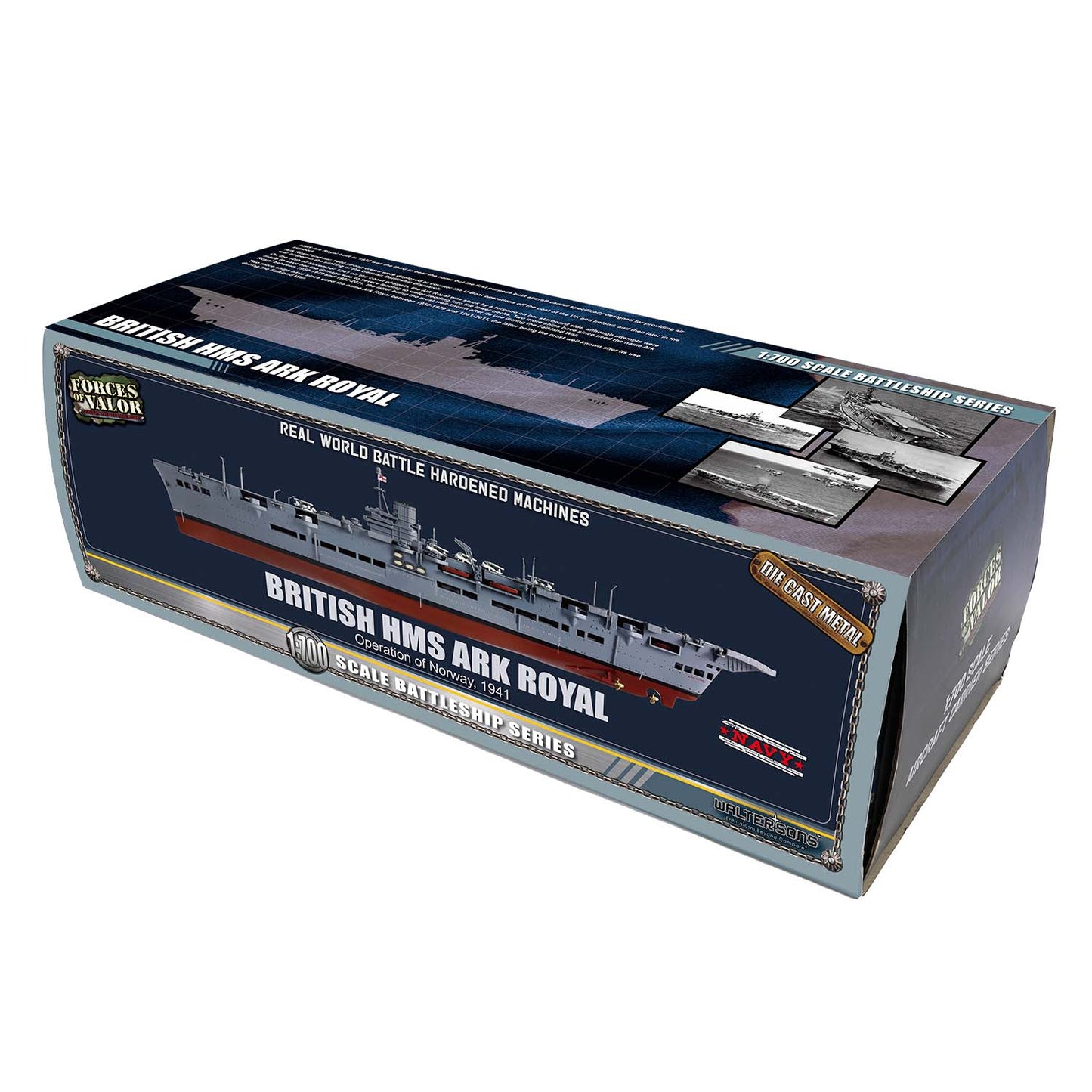 Forces OF Valor Porta Aerei British HMS Ark Royal 1/700