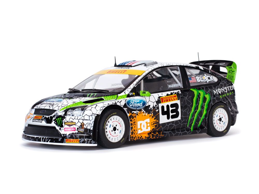 Ford Focus RS - #43 Ken Block 1/18