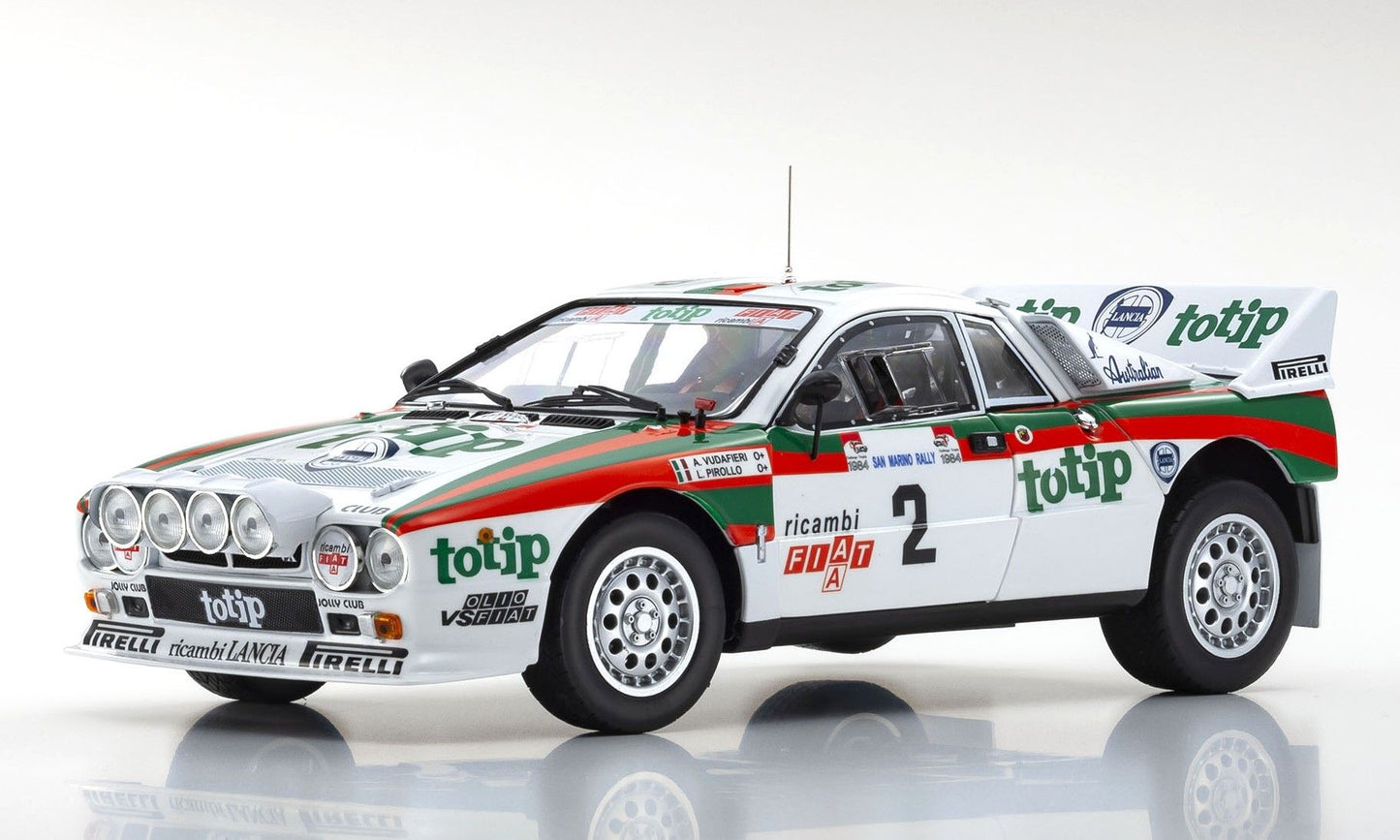 Lancia Rally 037 1984 San Marino #2 1/18