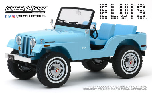 Greenlight Jeep CJ-5 - Elvis Presley (1935-77)