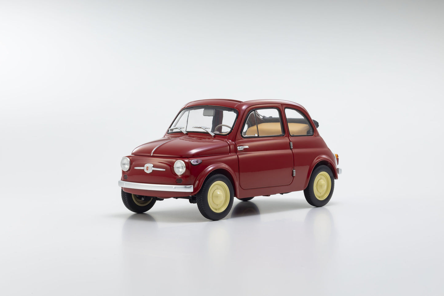 Kyosho - Fiat Nuova 500 1/18 (Rosso Corallo)