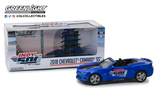 Greenlight  2018 Chevrolet Camaro Convertible - 102nd Indy 500 1/24