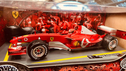 FERRARI 2003 Campione del Mondo Michael Schumacher - HOT WHEELS - B1026 - 1:18